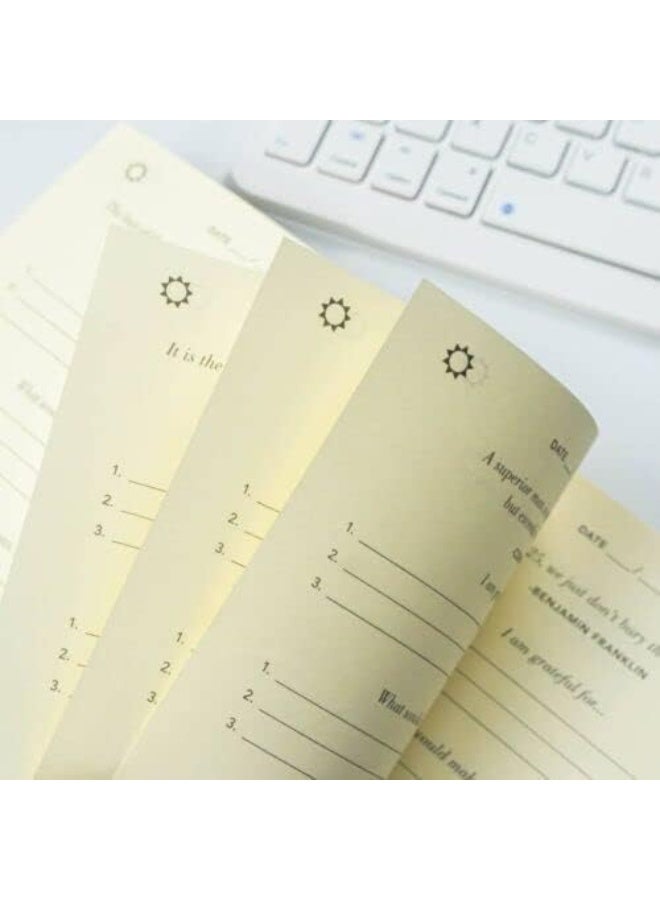 يوميات لمدة 5 دقائق: يوميات تعزز التفكير الذاتي والسعادة | نصائح توجيهية | الصحة الملهمة والنمو - Image 2